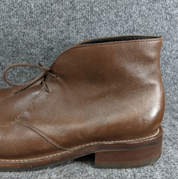 Thursday Boot Company Everyday Mens Brown Leather Ankle Chukka Boots USA - Picture 4 of 12